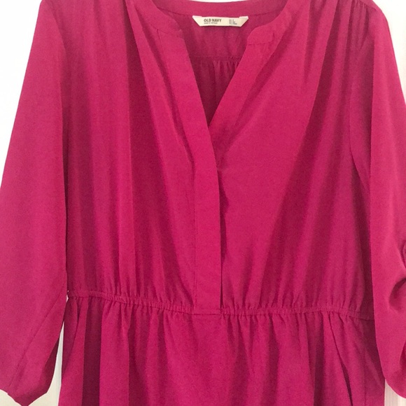 Pink Fun Summer Shirt Dress - Picture 2 of 3